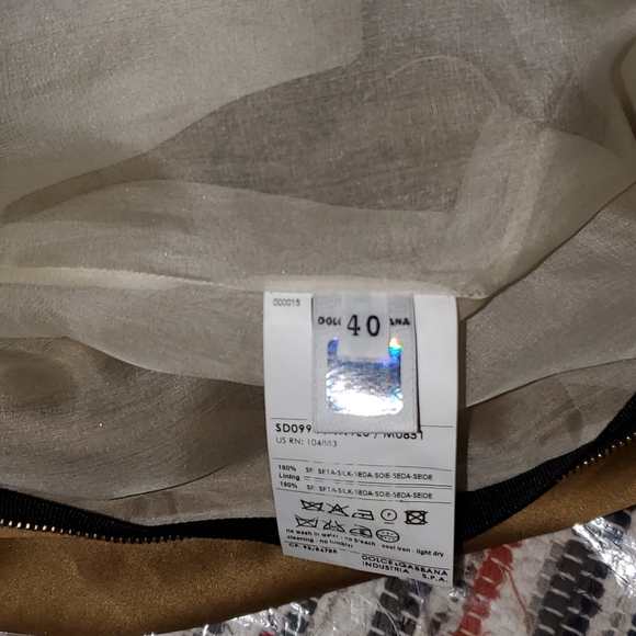 D&G silk long dress - Picture 9 of 11